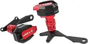 Motorbike Frame Slider Falling Protection for Honda Cbr500r 2013-2023 Motorcycle Falling Protection Frame Slider Fairing Guard Anti Crash Pad Crash Sliders (Color : Red 3)