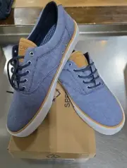 NIB: Sperry Striper II CVO Seacycled Twill - Navy - 11M