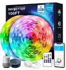 100ft Smart WiFi Led Lights Led Strip Lights Work with Alexa and Google App