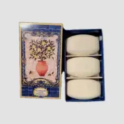 Vintage Alroma Lemon Soap 3 Bars New In Box Made in Portugal Handmade Luxury