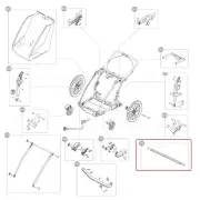 Thule Lower Body Fastening Lower Fastening for Thule Chariot Sports Cross