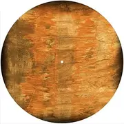 Slipmat Slip Mat Scratch Pad Felt for any 12" LP DJ Vinyl Turntable Record Player Custom Graphical - Brush Stain
