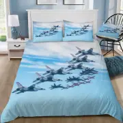 US Blue Angels , Thunderbirds in Flight Doona / Duvet Cover and 2 Pillow Slips
