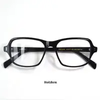 在飛比找Yahoo!奇摩拍賣優惠-電影喜歡你 金城武同款眼镜 黑色平光眼鏡 手工眼鏡 全框 鏡