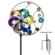 Spinner Circle/Flower and Mirrors 24in