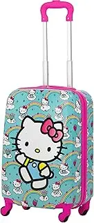 [Ful] Unisex Kid's Hello Kitty 21 Inch Carry on Luggage, Hardshell Rolling Suitcase with Spinner Wheels, Multi, 21 Inch, Hello Kitty 21 Inch Kids Carry on Luggage, Hardshell Rolling Suitcase with