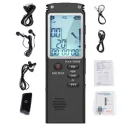 32G Voice Activated Mini Spy Digital Sound Audio Recorder Dictaphone MP3 Player