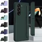 For Samsung Galaxy Z Fold 6 5 4 3 5G Rugged Bracket Stand Holder Case with S Pen