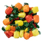 1kg Assorted Fruit Filled Wrapped Lollies