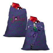 The Joker Logo Christmas Santa Sack