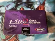 BOX OF 5. ELITE. BLACK. MAGIC THE MTG. DECK GUARDS. PROTECTOR Card Sleeves 500
