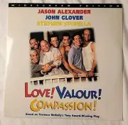Love! Valour! Compassion! Laserdisc LD Widescreen RARE HTF Jason Alexander