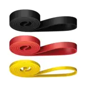 3 Pcs Portable Resistance Bands Yoga Stretch Toning Pull Up Resistance Band
