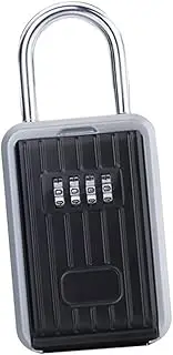 UTHCLO Portable Combination Key Lock Box Wall Mounted Key Storage for and Easy Access to Important Items