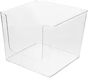 GRIRIW Home Office Storage Box Storage Containers for Books Magazines Office Supplies Desk Shelf Organizer Practical for Classroom