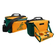 Wallabies Australian Rugby Union Lunch Cooler Bag With Drink Tray Table