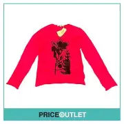 Comme des Garçons Jingle Flowers - Womens Pink Jumper - Size M - BRAND NEW WITH