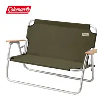 在飛比找momo購物網優惠-【Coleman】輕鬆摺疊長椅 / 綠橄欖(CM-33807