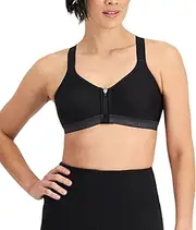 [Generic] 2 x Berlei Womens Post Surgery Active Bra - Black 10D YXVV