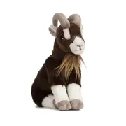 Living Nature Brown Goat Sitting 20cm Soft Animal Plush Baby/Infant/Children 0m+