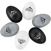 Egg Shakers Set 6 PCS Hand Percussion Shakers Musical Maracas Percussion Inst...