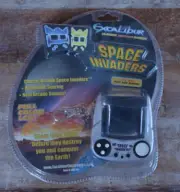 Excalibur Space Invaders Keychain New in Plastic 2003
