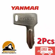 2pcs 301 Yanmar AMMANN Takeuchi Grader Dozer Excavator Dumper Tractor Keys