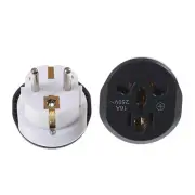 16A Universal EU Travel Adapter Euro Converter UK US AU to EU AC Socket Plug UU