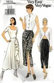 Vogue # 9013 Misses Skirts WOMENS Sewing Pattern Size: 12-16