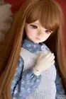 1/4 BJD Doll SD Girl LT Kid Delf Hodoo -Free Face Make UP+Free Eyes