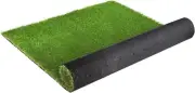 Artificial Grass 10m² Roll 30mm Turf Mat 4-Colour Lawn UV Indoor Outdoor
