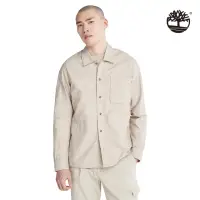 在飛比找momo購物網優惠-【Timberland】男款化石灰Oversized 寬版襯