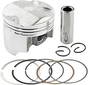Motorcycle Accessories Cylinder STD~+150 Size 55mm ~ 56.50mm Piston Rings Full Kit For CB400SF CB-1 VTEC400 CBR400(1 Set 55.25mm)