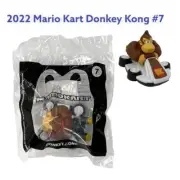 2022 McDonalds MARIO KART Donkey Kong #7 Action Figure Happy Meal Toy