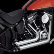 Vance & Hines Fits 12-17 Harley Davidson Softail Shortshots Staggered PCX