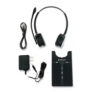 Spracht ZuM Maestro DECT Headset, Binaural, Over-the-Head, Black