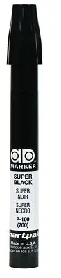 AD Marker The Original Chartpak, Tri-Nib, Super Black, 1 Each (P100)