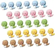 ARTIBETTER 30Pcs Cute Dinosaur Push Pins Fun Decorative Thumbtacks for Cork Board Office Home Whimsical Resin Design Multiple Colors for Photos Notes