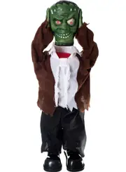 Animated Headless Frankenstein Standing Halloween Decoration