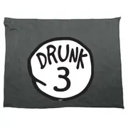 Alcohol Drunk 3 - Funny Novelty Soft Sport Microfiber Towel