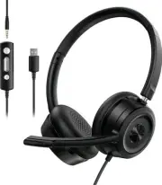 Headset wtih Mic, USB Headset with Microphone for PC, Computer Headset