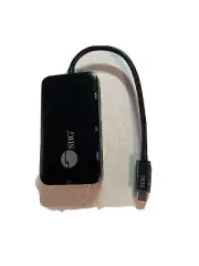 Siig CB-TC0611-S1 USB-C to 4-in-1 Multiport Video Adapter DVI/VGA/DP/HDMI