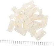 DOITOOL Home Decor Ceiling Light Buckles 25pcs Fixed Clamp for Ceiling Light Easy to Install Replace