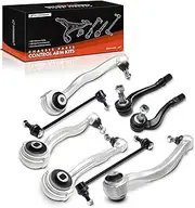 A-Premium Set of 8, Front Forward Lower Control Arm, Sway Bar Link, Outer Tie Rod End, Compatible with Mercedes-Benz C250 2012-2015, C300 2008-2011, C350 2008-2015, E350 2010-2014, E400, E550, RWD