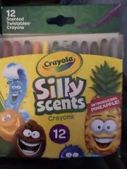 NEW Crayola Silly Scents Twistables Crayons, 12 Count