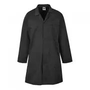 Portwest Unisex Adult Fortis Plus Lab Coat Black M