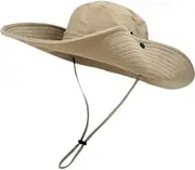 [Generic] Wide Brim Foldable Double-Sided Outdoor Boonie Bucket Hat