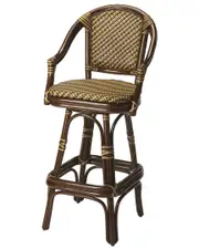 Butler Specialty Company Renata Rattan 29.75in Bar Stool