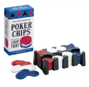 NEW Set of 88 Jax Professional Alanite Poker Chips With Stackable Tray