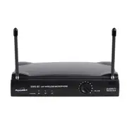 SoundArt Single Channel Wireless Microphone System with Lapel and Headset Mics